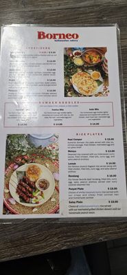 Menu photo 2 Borneo Eatery Alhambra, CA