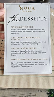 Menu photo 5 Nour Thai Kitchen Oakland Park, FL Menu photo 5 Nour Thai Kitchen Oakland Park, FL