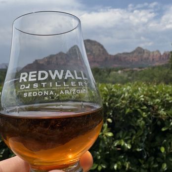 Redwall Lounge - The warm red coloring and notes of vanilla, and caramel on the nose are a great intro to this local bourbon. - Lounges Near Me - Sedona, Arizona
