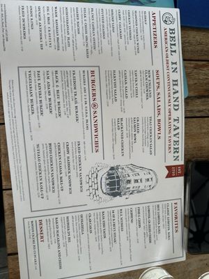 Menu photo 1 The Bell In Hand Boston, MA Menu photo 1 The Bell In Hand Boston, MA