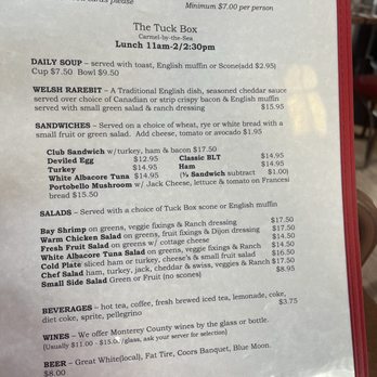 The Tuck Box - Coffee & Tea Near Me - Carmel, California The Tuck Box - Coffee & Tea Near Me - Carmel, California