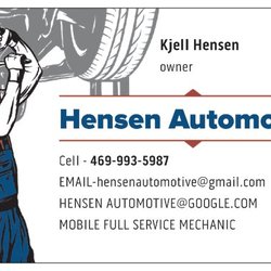 Hensen Automotive Mobile Mechanic