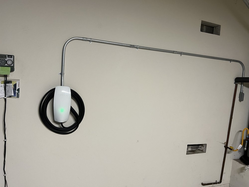 Slide of EV Charger Services