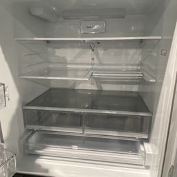 Inside fridge I purchased Inside fridge I purchased