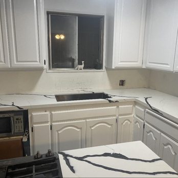 California Stone - after installation - Kitchen & Bath Near Me - Chino, California California Stone - after installation - Kitchen & Bath Near Me - Chino, California