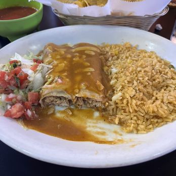 El Camino Real Mexican Grill - Chicken enchiladas - Mexican Near Me - Greensboro, North Carolina