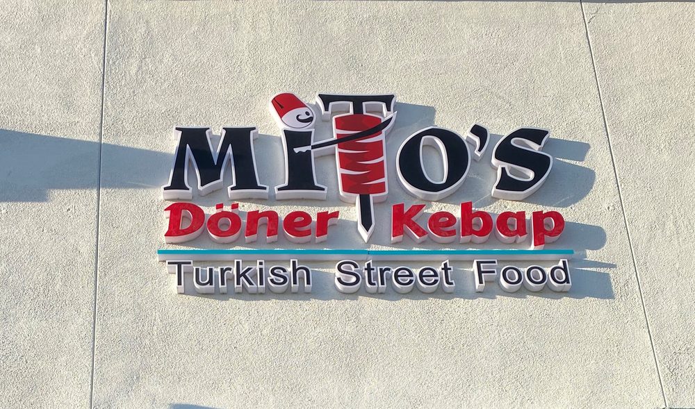 Food from Mito's Döner Kebap