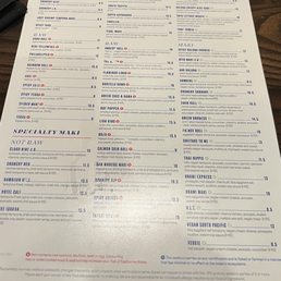 Menu Menu