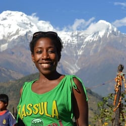 Crystal Lynn Bell - It took days to reach the top of Poon Hill. It was really a spiritually empowering journey!