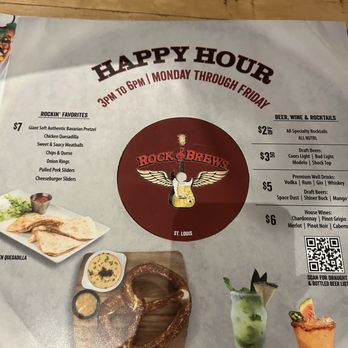 Rock & Brews- St Louis - HH MENU - American Near Me - Chesterfield, Missouri Rock & Brews- St Louis - HH MENU - American Near Me - Chesterfield, Missouri