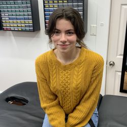 Heroes & Ghosts Tattoo - Me after the piercing! (septum)