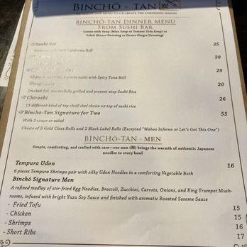 Bincho Tan Bistro - Japanese Near Me - Lutz, Florida