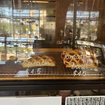 Semicolon Cafe - Feta Spinach Pastries, Tomato Basil Pastries - Coffee & Tea Near Me - Jersey City, New Jersey