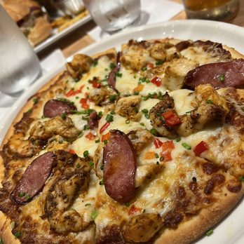 BB's - The Jambalaya Pizza! - New American Near Me - Jacksonville, Florida BB's - The Jambalaya Pizza! - New American Near Me - Jacksonville, Florida