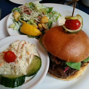 Fern Resort - Burger of the day. ..Bleu Burger. - Resorts Near Me - Orillia, Ontario