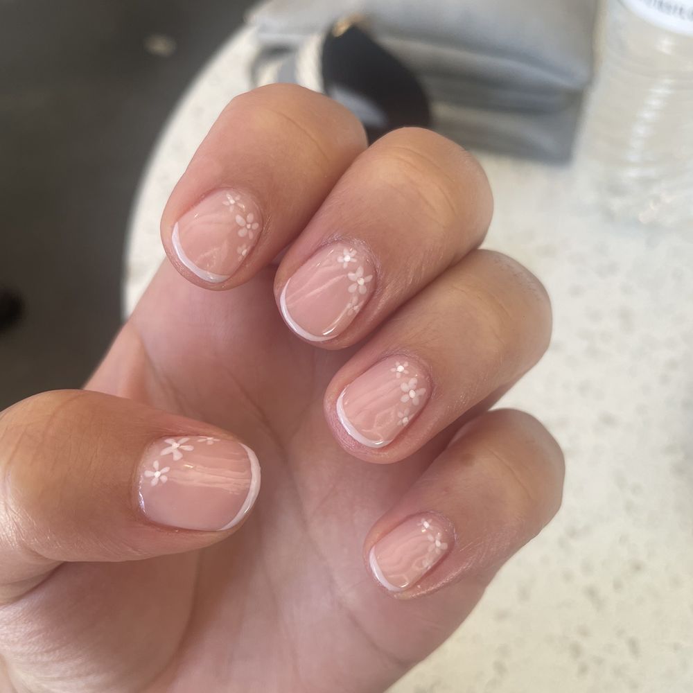 Pure Nails Spa - I wanted simple yet cute periwinkle nails. Jessie is very creative. The nude she uses for the base is my fav! - Nail Salons Near Me - Pasadena, California Pure Nails Spa - I wanted simple yet cute periwinkle nails. Jessie is very creative. The nude she uses for the base is my fav! - Nail Salons Near Me - Pasadena, California