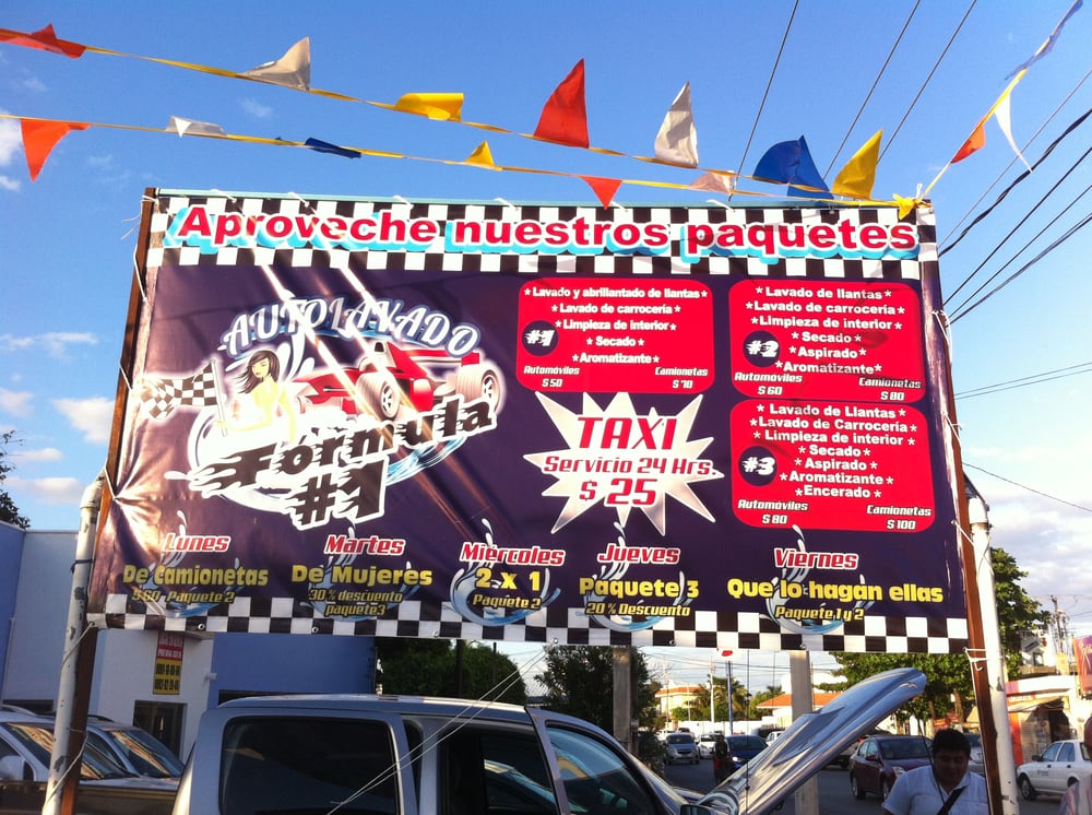 Autolavado Formula 1