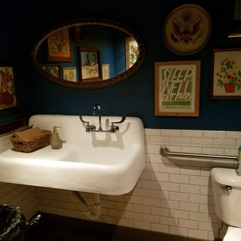 Honeypie Cafe - bathroom photo - New American Near Me - Milwaukee, Wisconsin