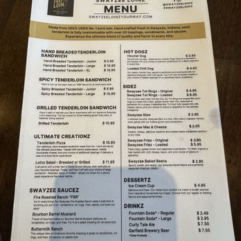 Swayzee Loinz - Swayzee's menu - Sandwiches Near Me - Carmel, Indiana Swayzee Loinz - Swayzee's menu - Sandwiches Near Me - Carmel, Indiana