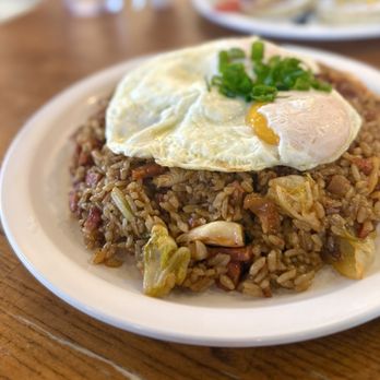 Eggs 'n Things - Island Style Fried Rice With Kimchi! - American Near Me - Kapolei, Hawaii Eggs 'n Things - Island Style Fried Rice With Kimchi! - American Near Me - Kapolei, Hawaii