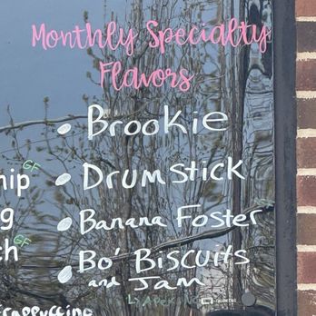 Fresh Local Ice Cream - The monthly specialty flavors are always something to look forward to! - Ice Cream & Frozen Yogurt Near Me - Raleigh, North Carolina Fresh Local Ice Cream - The monthly specialty flavors are always something to look forward to! - Ice Cream & Frozen Yogurt Near Me - Raleigh, North Carolina
