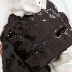 Pijalnia Czekolady i Kawy Mount Blanc - Warmer Schokokuchen mit Double Chocolate
