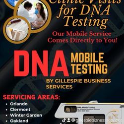 Gillespie Business Services - We are a mobile DNA Testing company so we come to you!