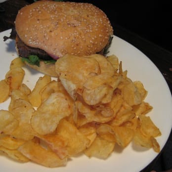 Fresh Salt - Homemade meatloaf sandwich with chips - Bars Near Me - New York, New York