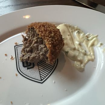 Crawford Brothers Steakhouse - This mushroom crochet was delicious and one of my favorite appetizers - Steakhouses Near Me - Cary, North Carolina