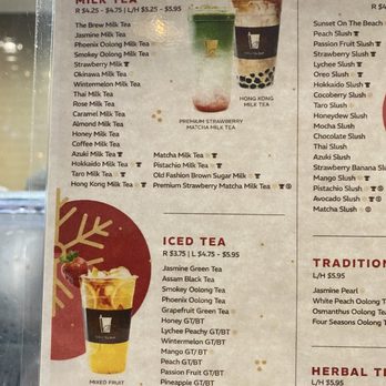 Brew Tea Bar - Menu - Coffee & Tea Near Me - Las Vegas, Nevada Brew Tea Bar - Menu - Coffee & Tea Near Me - Las Vegas, Nevada