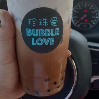 Bubble Love - Chocolate Milk Tea with a cream cap and regular Boba. - Bubble Tea Near Me - Nashville, Tennessee