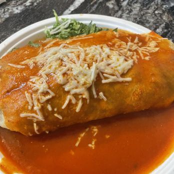 Borreguitas Bar Express - Vegan Wet Burrito - Mexican Near Me - Pomona, California