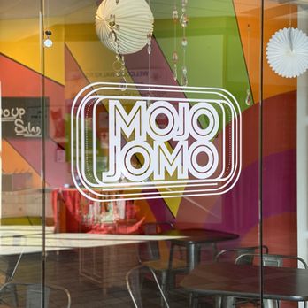 MOJO-JOMO - Window sign - Juice Bars & Smoothies Near Me - Berlin, Vermont