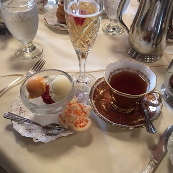 Queen Mary Tea Room - Sorbet, markle sparkle & cream brule tea - Desserts Near Me - Seattle, Washington Queen Mary Tea Room - Sorbet, markle sparkle & cream brule tea - Desserts Near Me - Seattle, Washington