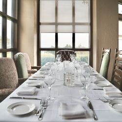 Summit House - Love the assortment of chairs!