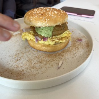Chashni Cafe - Anday wala burger - Cafes Near Me - Chatham, New Jersey