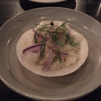 Oberlin - Raw Scallops, Sesame, Radish - New American Near Me - Providence, Rhode Island Oberlin - Raw Scallops, Sesame, Radish - New American Near Me - Providence, Rhode Island