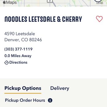 Noodles & Company - Noodles Leetsdale & Cherry - Noodles Near Me - Denver, Colorado