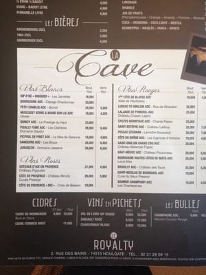 Menu photo 1 La Royalty Houlgate, 14