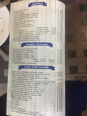 Menu photo 7 Aurorita San Juan, PR Menu photo 7 Aurorita San Juan, PR