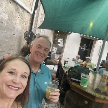 Two Frogs Brewing Company - Chilling on the back patio! - Brewpubs Near Me - Tarpon Springs, Florida
