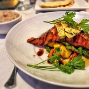 Grilled Kabayaki New Zealand King Salmon Menu Chef Chai Honolulu