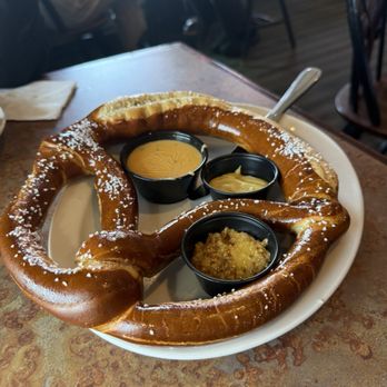 Tizley's Europub - Large pretzel - German Near Me - Poulsbo, Washington
