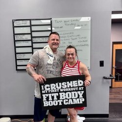 Fern Creek Fit Body Boot Camp - My wife joining for her 1st session and she killed it.