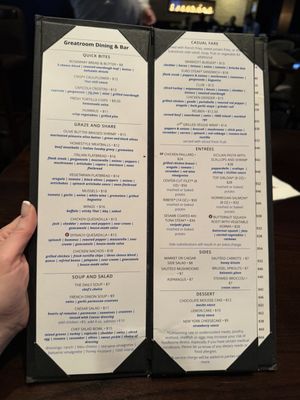Menu photo 2 Room 9100 Wichita, KS