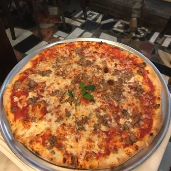 Pugsley's Pizza - Sausage cheese pizza!!:) - Pizza Near Me - Bronx, New York