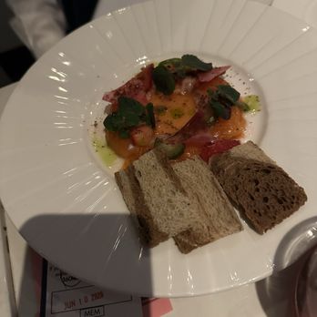360 Restaurant - ARCTIC CHAR CRUDO - Canadian (New) Near Me - Toronto, Ontario 360 Restaurant - ARCTIC CHAR CRUDO - Canadian (New) Near Me - Toronto, Ontario
