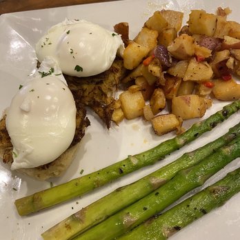 Sedona Taphouse - Chesapeake Crab Benedict -yum!! - American Near Me - Cliffside Park, New Jersey Sedona Taphouse - Chesapeake Crab Benedict -yum!! - American Near Me - Cliffside Park, New Jersey