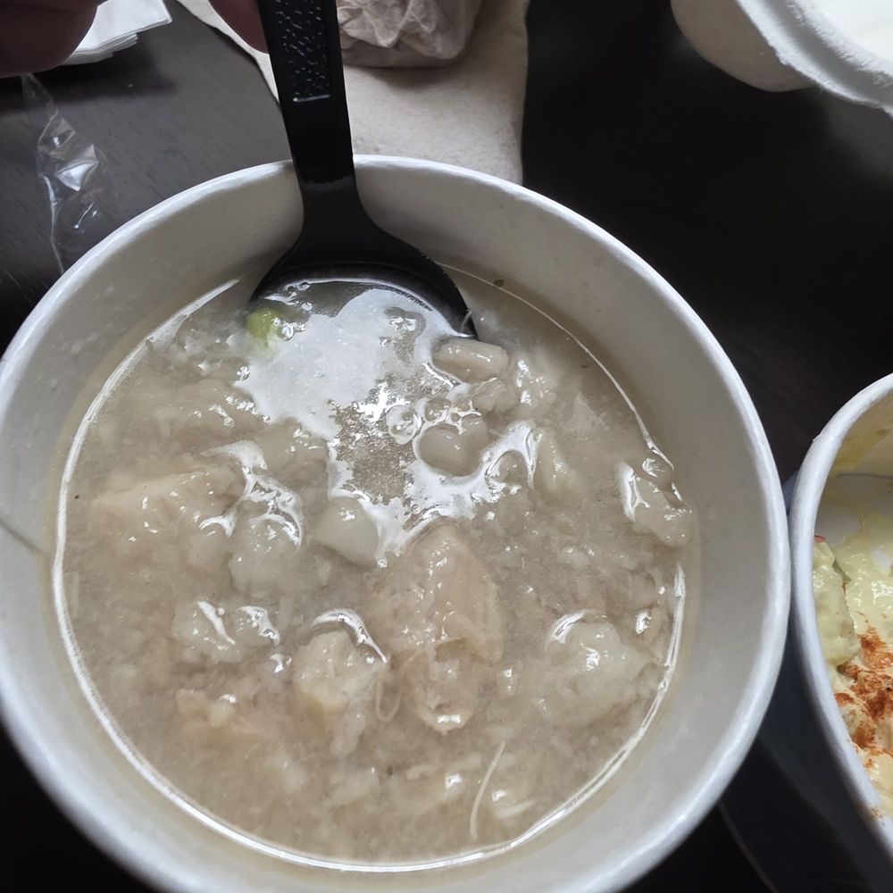 McAlister's Deli - The chicken and dumplings.. missing the dumplings? - Sandwiches Near Me - Orlando, Florida McAlister's Deli - The chicken and dumplings.. missing the dumplings? - Sandwiches Near Me - Orlando, Florida