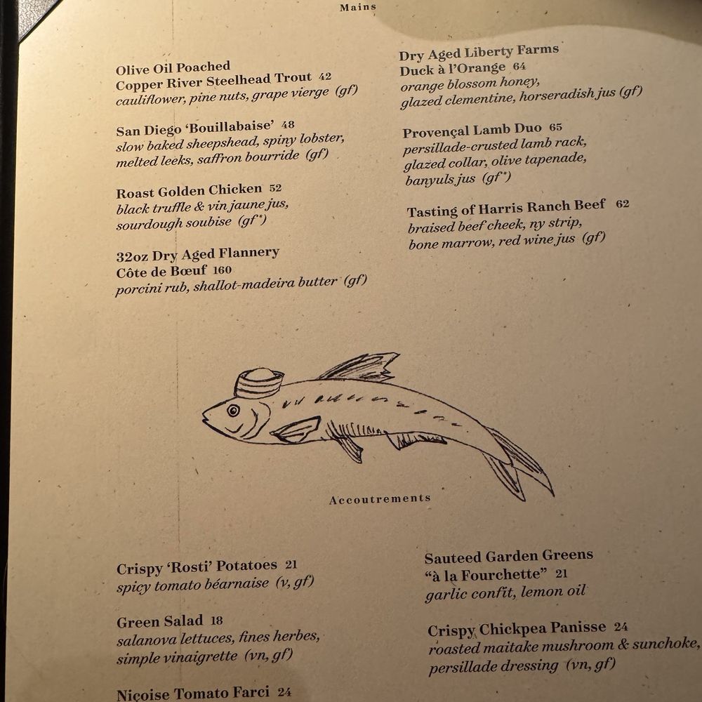 Fleurette - Food menu Jan 2026 - French Near Me - San Diego, California Fleurette - Food menu Jan 2026 - French Near Me - San Diego, California